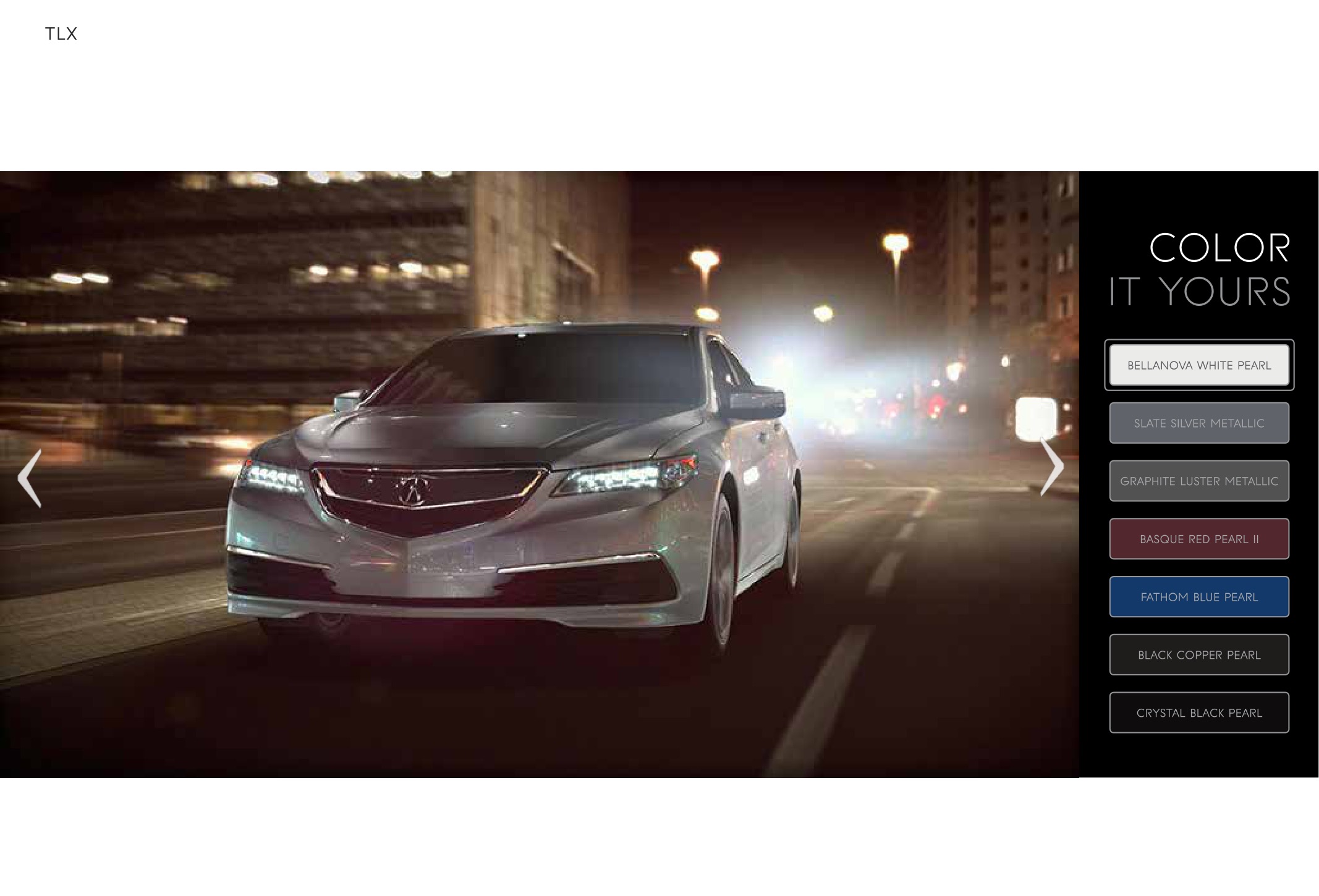 2016 Acura TLX Brochure Page 27